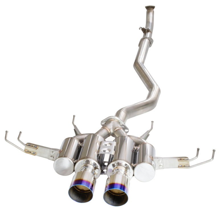 MXP MXCRFK8 Comp RS Cat-Back Exhaust with Chrome Tips for 2017-2021 Honda Civic Type R, product view 1