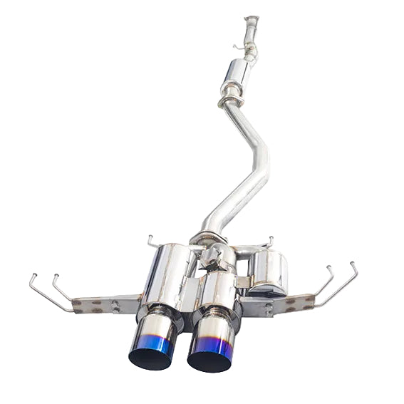 MXP Comp RS Cat-Back Exhaust with Burnt Tips for 2023+ Civic Type R - MXP MXCRFL5B