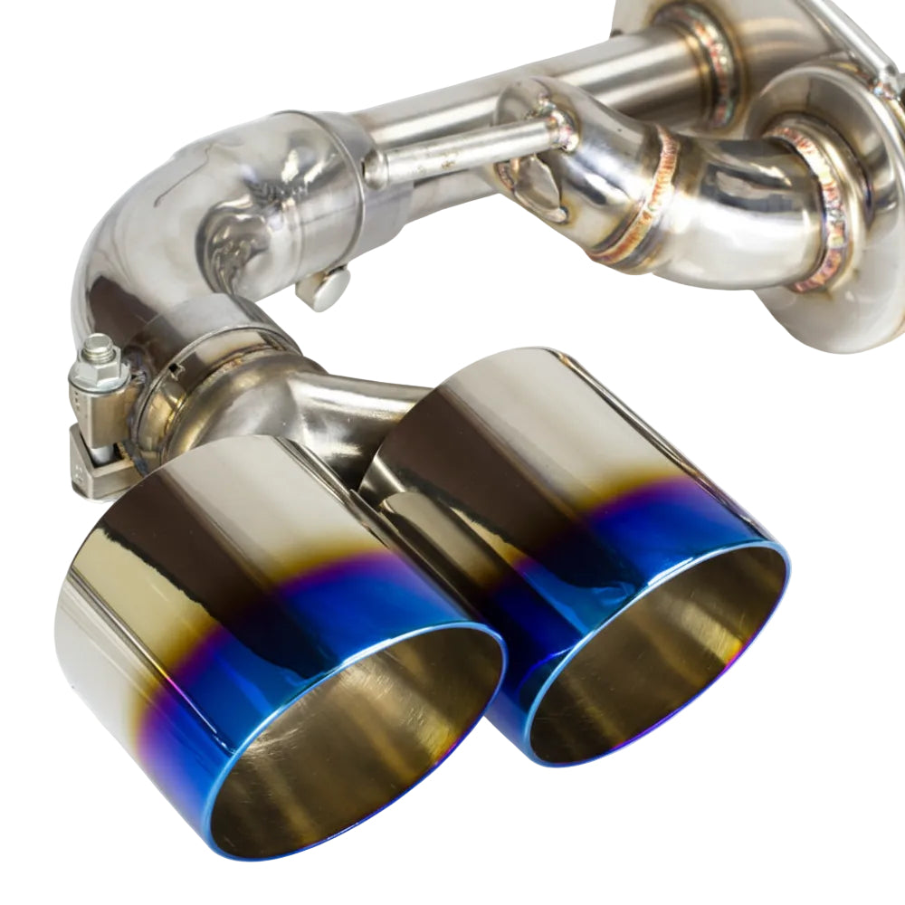 MXP MXSPFT86TRD SP T304 Quad-Tip Cat-Back Exhaust for Toyota 86 TRD and Subaru BRZ, product view 2