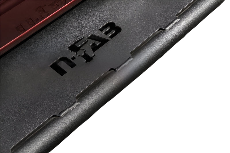 N-FAB 19-21 GMC 1500 Crew Crab Roan Running Boards - Textured Black - Black Ops Auto Works