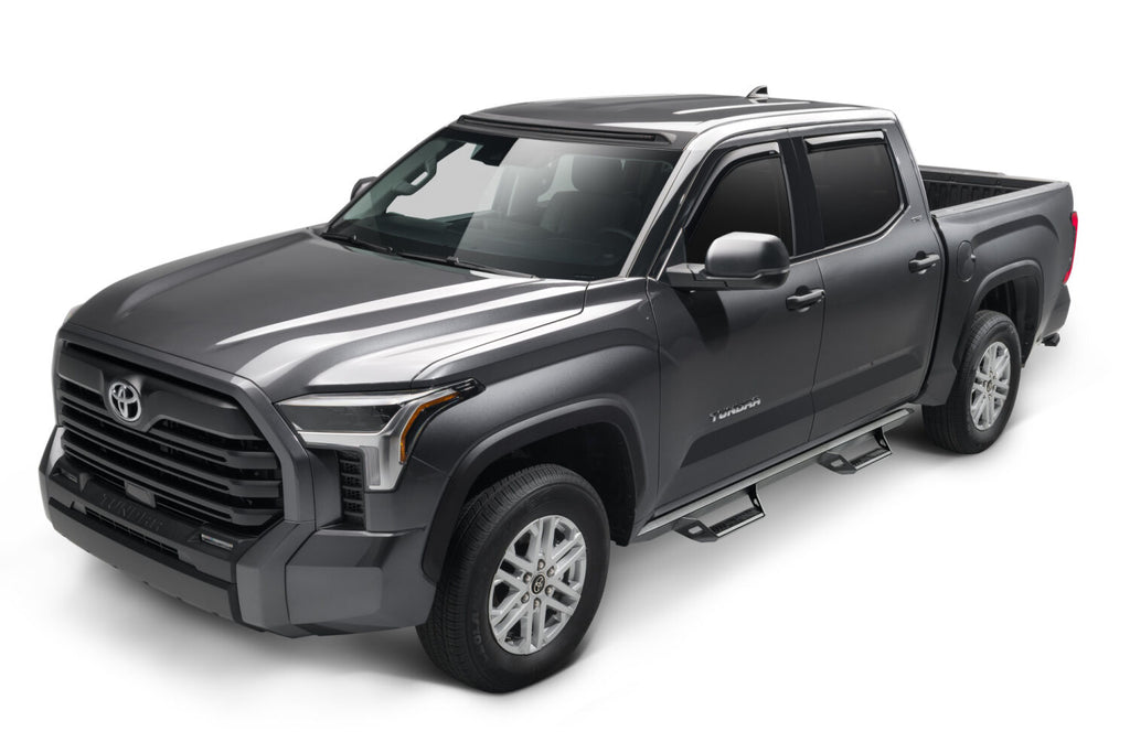 N-Fab 2022 Toyota Tundra Crew Max Cab All Beds SRW Predator Pro Steps Textured Black w/o Bed Access - Black Ops Auto Works