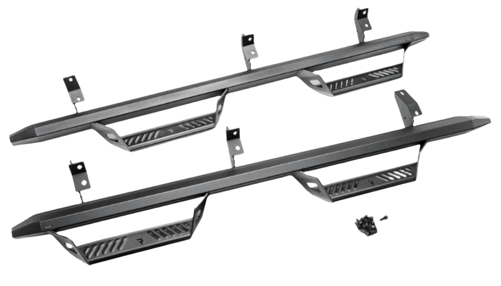 N-Fab 2022 Toyota Tundra Crew Max Cab All Beds SRW Predator Pro Steps Textured Black w/o Bed Access - Black Ops Auto Works