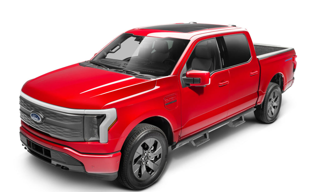 N-Fab EPYX 15-19 Ford F-150/17-19 Ford F-250/F-350 Superduty SuperCrew - Cab Length - Tex. Black - Black Ops Auto Works