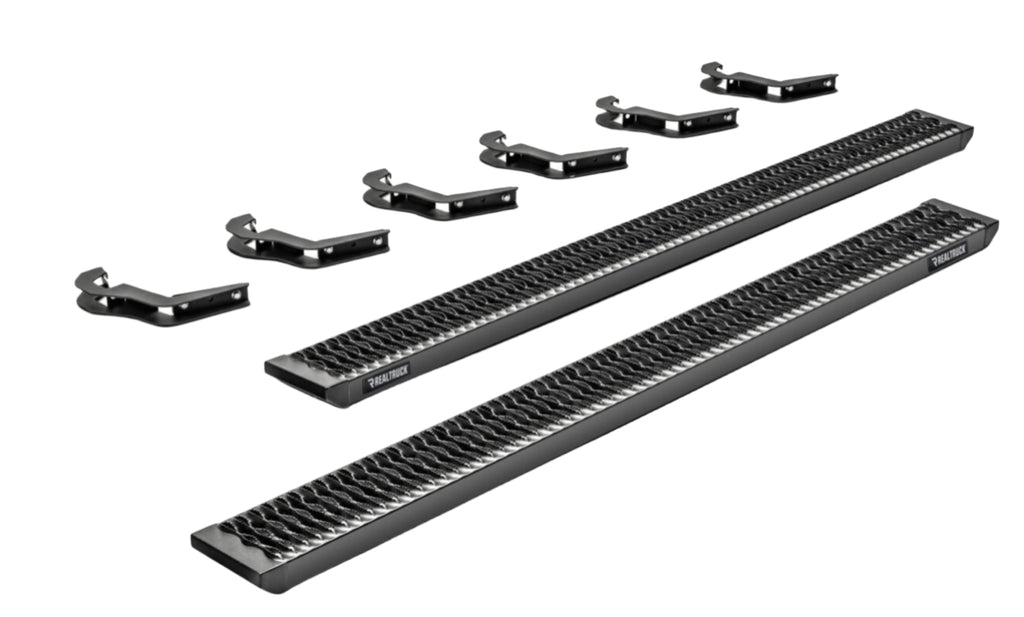 N-Fab Growler Fleet 19-20 Chevy/GMC 1500 Double Cab - Cab Length - Tex. Black - Black Ops Auto Works