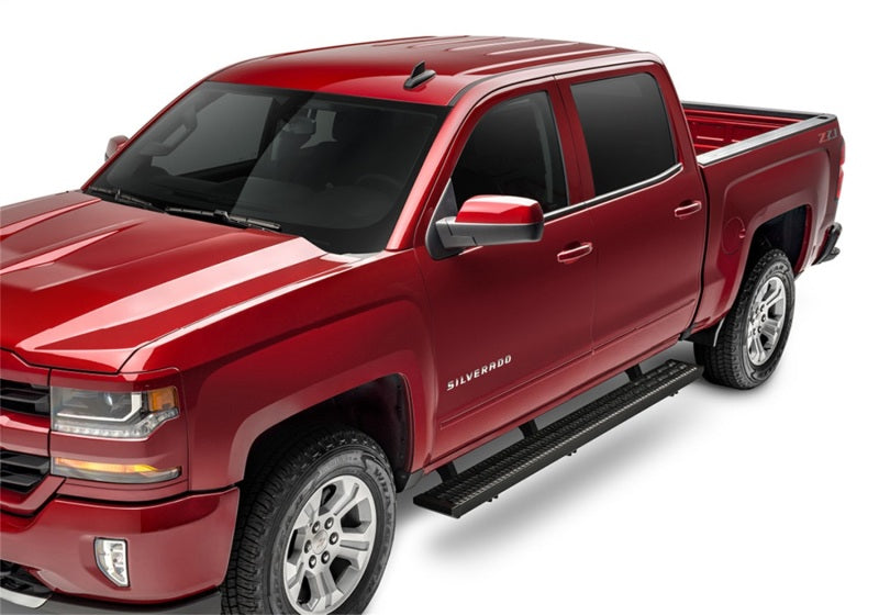 N-Fab Growler Fleet 2019 Chevy/GMC 1500 Crew Cab - Cab Length - Tex. Black - 7in - Black Ops Auto Works