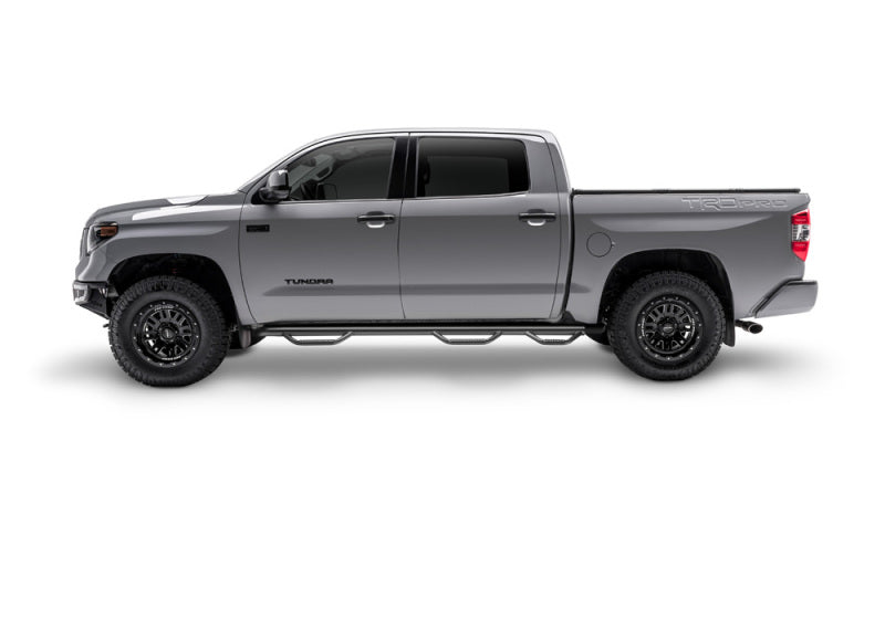 N-Fab Nerf Step 01-06 Chevy-GMC 2500/3500 Crew Cab 6.5ft Bed - Tex. Black - Bed Access - 3in - Black Ops Auto Works