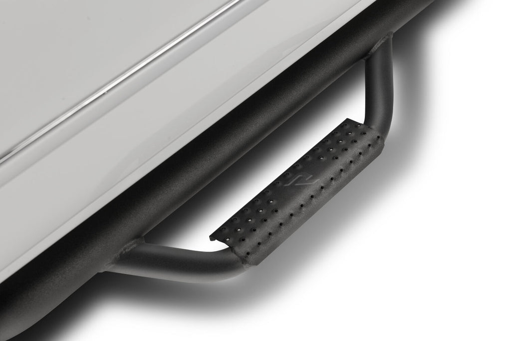 N-Fab Nerf Step 02-08 Dodge Ram 1500/2500/3500 Quad Cab 4 Door - Tex. Black - Cab Length - 3in - Black Ops Auto Works