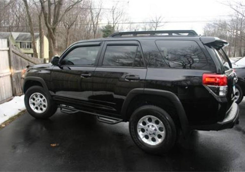 N-Fab Nerf Step 03-09 Toyota 4 Runner SUV 4 Door - Tex. Black - W2W - SRW - 2in - Black Ops Auto Works