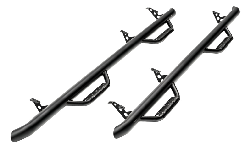 N-Fab Nerf Step 06-09 Dodge Ram 1500/2500/3500 Mega Cab - Tex. Black - Cab Length - 3in - Black Ops Auto Works