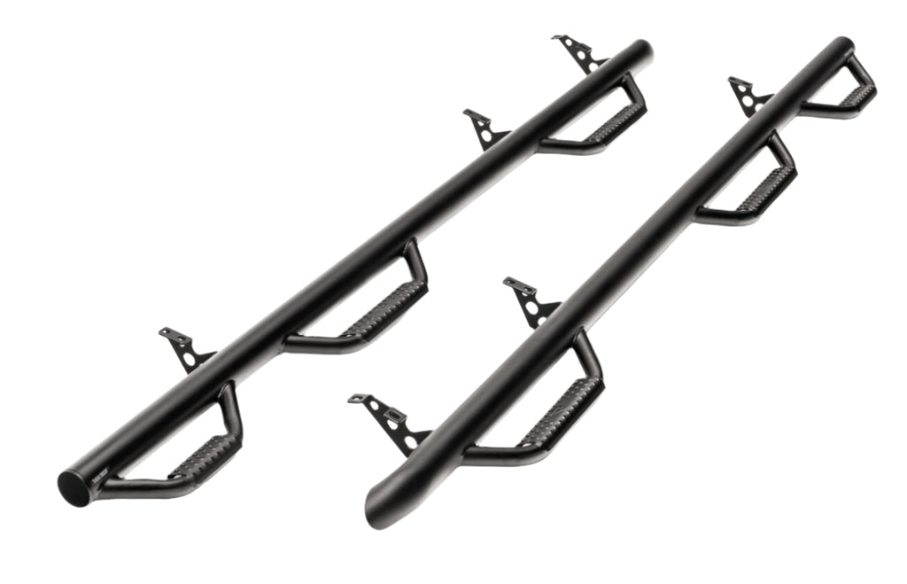 N-Fab Nerf Step 07-17 Toyota Tundra CrewMax 5.6ft Bed - Tex. Black - Bed Access - 3in - Black Ops Auto Works