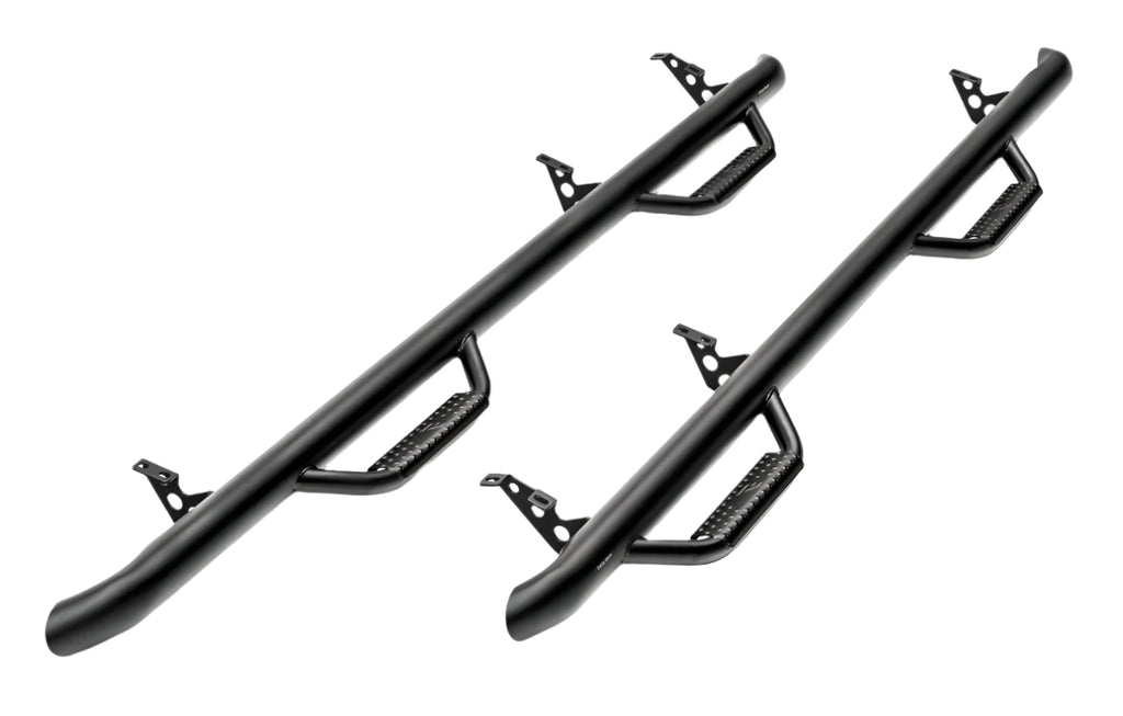 N-Fab Nerf Step 09-14 Ford F-150/Raptor/Lobo SuperCrew - Tex. Black - Cab Length - 3in - Black Ops Auto Works