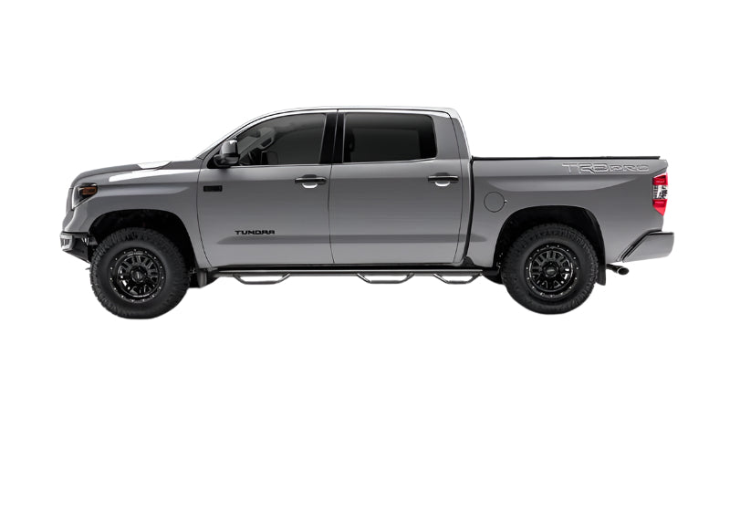 N-Fab Nerf Step 10-17 Dodge Ram 1500 Crew Cab 6.4ft Bed - Tex. Black - Bed Access - 3in - Black Ops Auto Works