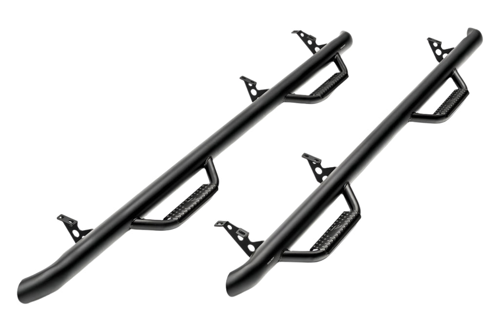 N-Fab Nerf Step 10-17 Dodge Ram 2500/3500 Mega Cab - Tex. Black - Cab Length - 3in - Black Ops Auto Works