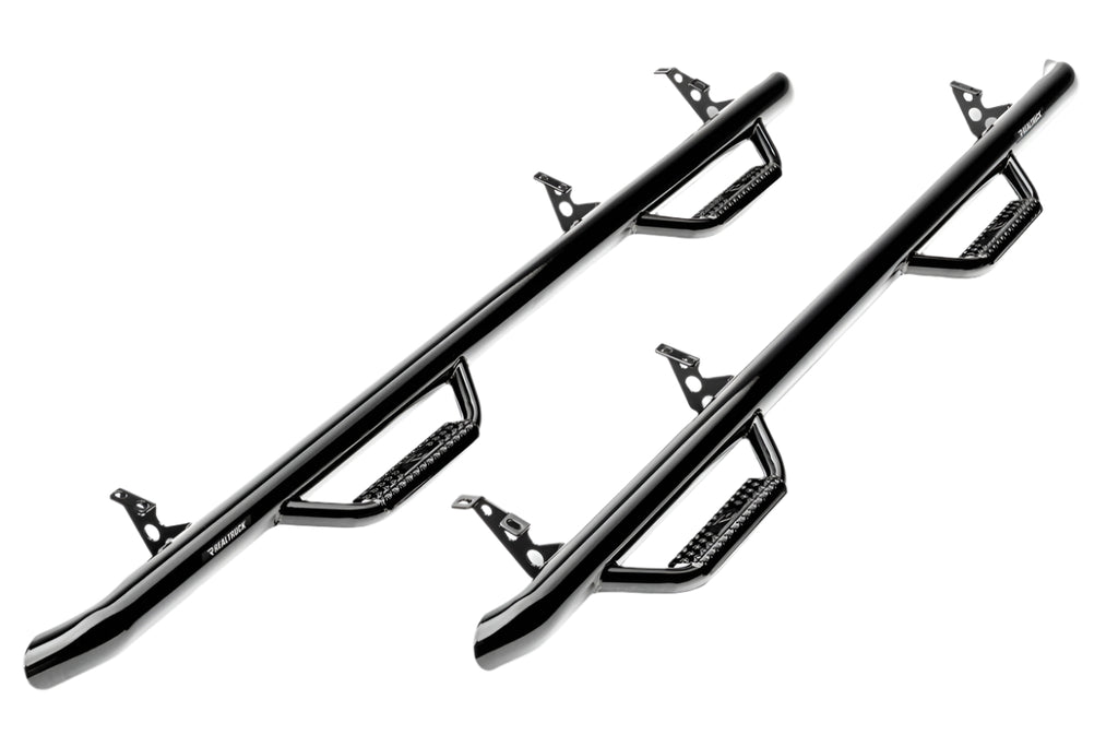 N-Fab Nerf Step 10-17 Ram 2500/3500/4500 Crew Cab - Gloss Black - Cab Length - 3in - Black Ops Auto Works