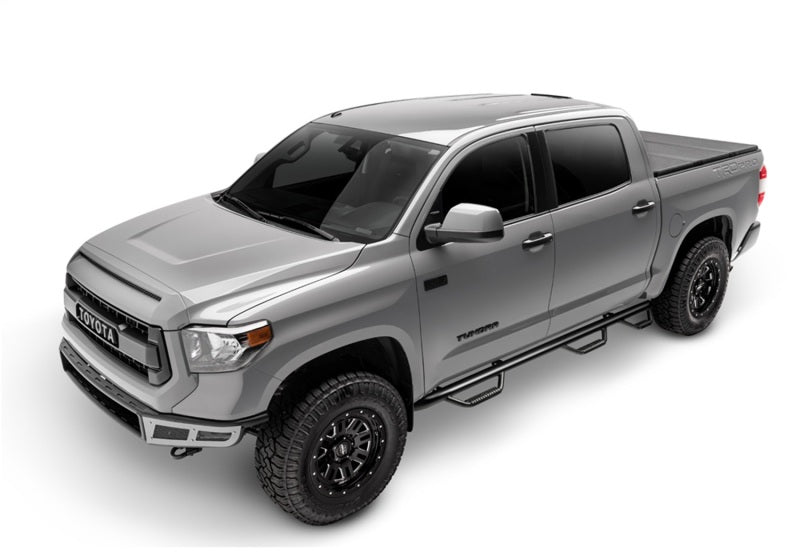 N-Fab Nerf Step 15-17 Chevy-GMC 2500/3500 Crew Cab 6.5ft Bed - Tex. Black - Bed Access - 3in - Black Ops Auto Works