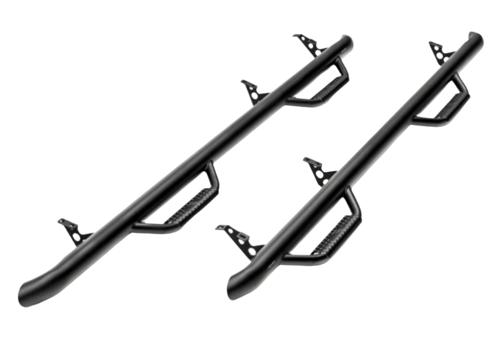 N-Fab Nerf Step 15-17 Ford F-150 SuperCrew - Tex. Black - Cab Length - 3in - Black Ops Auto Works