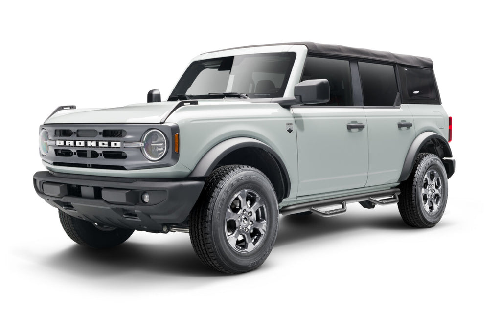 N-Fab Nerf Step 2021 Ford Bronco (4 Door) - Tex. Black - SRW - 3in - Black Ops Auto Works