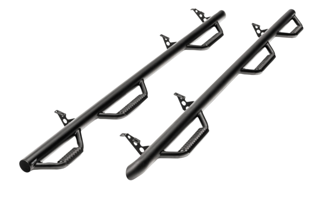 N-Fab Nerf Step 99-06 Chevy-GMC 1500/2500/3500 Ext. Cab 6.5ft Bed - Tex. Black - Bed Access - 3in - Black Ops Auto Works