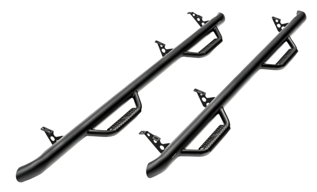 N-Fab Nerf Step 99-16 Ford F-250/350 Super Duty SuperCab - Tex. Black - Cab Length - 3in - Black Ops Auto Works