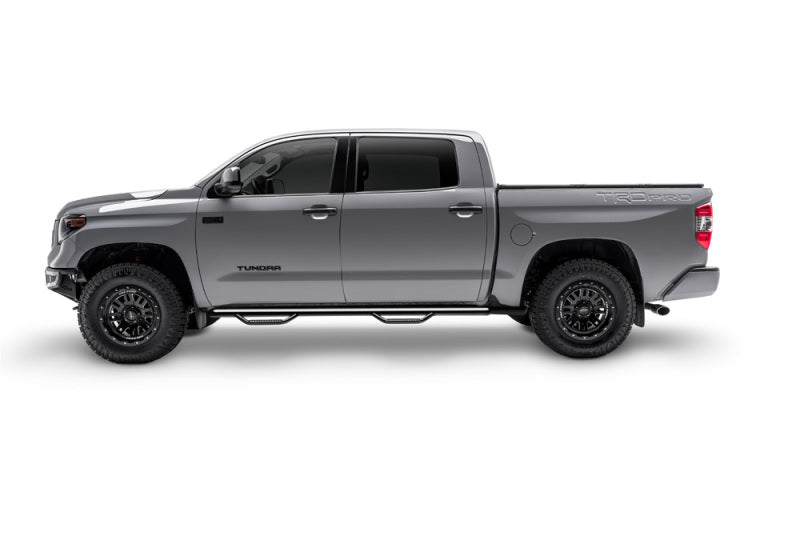 N-Fab Nerf Step 14-17 Chevy-GMC 1500 Crew Cab 5.7ft Bed - Tex. Black - W2W - 3in - N-Fab NFBC1489CC-TX