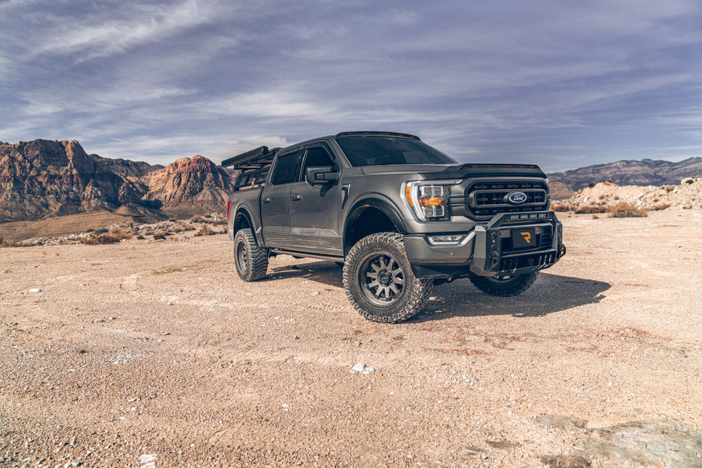 N-Fab HVM Bull Bar 21-23 Ford F150 - Tex. Black - N-Fab NFBF22BB01-TX