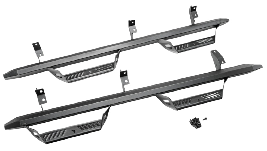 N-Fab Predator Pro Step System 14-17 Chevy/GMC 1500 Crew Cab - Tex. Black - N-Fab NFBPRC1484CC-TX