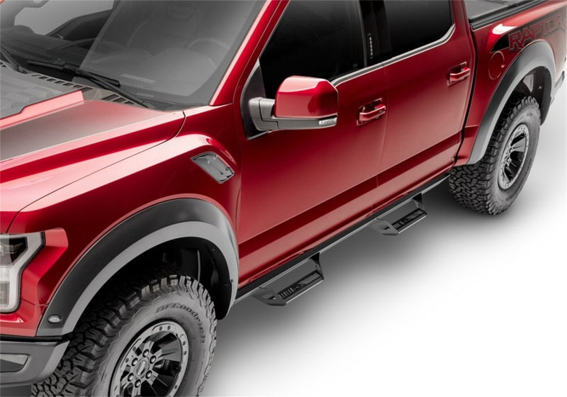 N-Fab Predator Pro Step System 05-18 Toyota Tacoma Double Cab All Beds Gas - Tex. Black - N-Fab NFBPRT0563CC-TX
