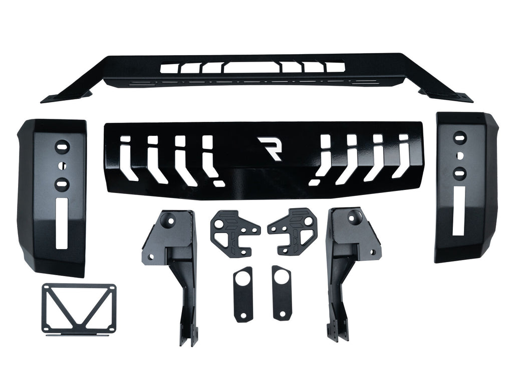 N-Fab HVM Bull Bar 14-21 Toyota Tundra - Tex. Black - N-Fab NFBT14BB01-TX