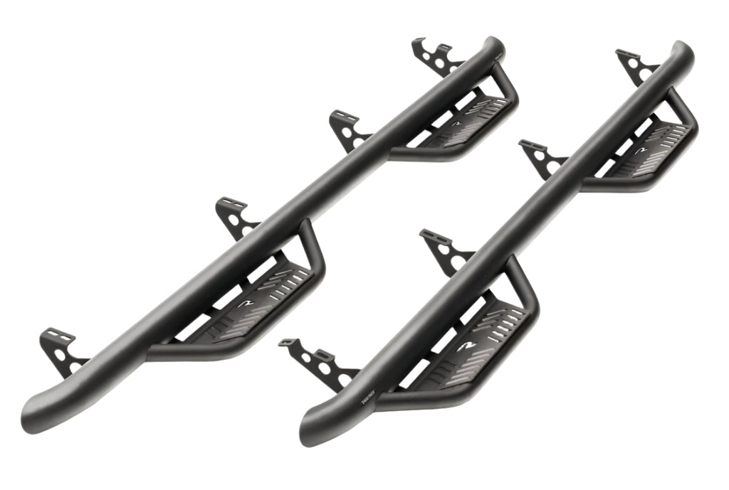 N-Fab Podium LG 07-17 Toyota Tundra Double Cab - Tex. Black - 3in - Black Ops Auto Works