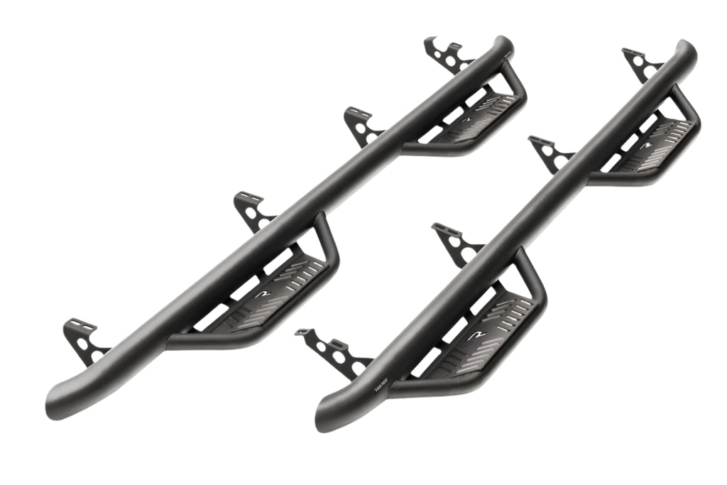 N-Fab Podium LG 14-17 Chevy-GMC 1500 Double Cab - Tex. Black - 3in - Black Ops Auto Works