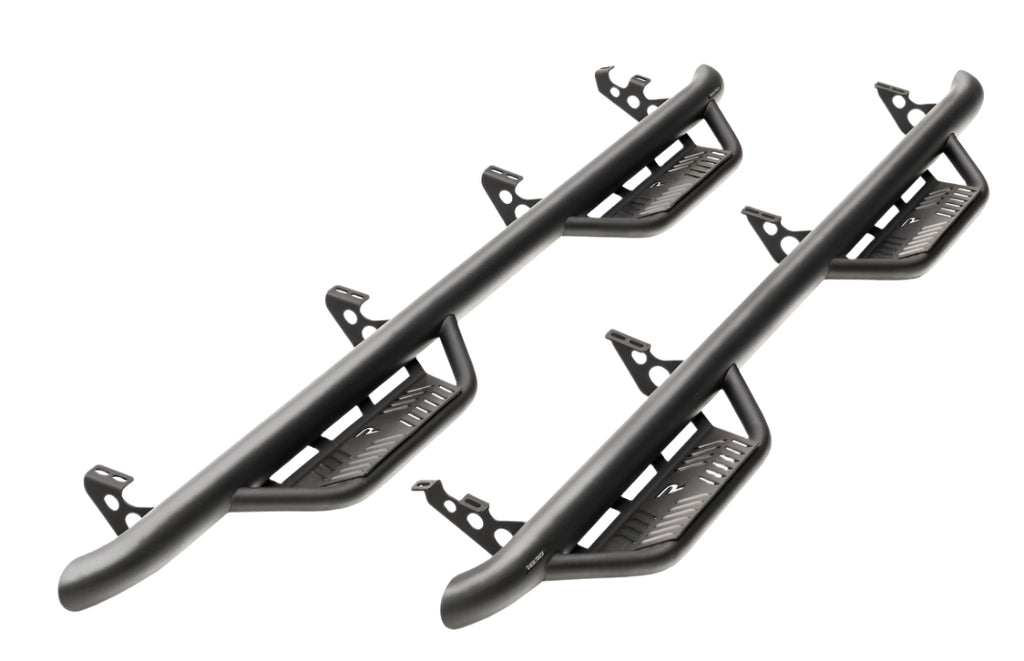 N-Fab Podium LG 15.5-17 Dodge Ram 1500 Crew Cab - Tex. Black - 3in - Black Ops Auto Works