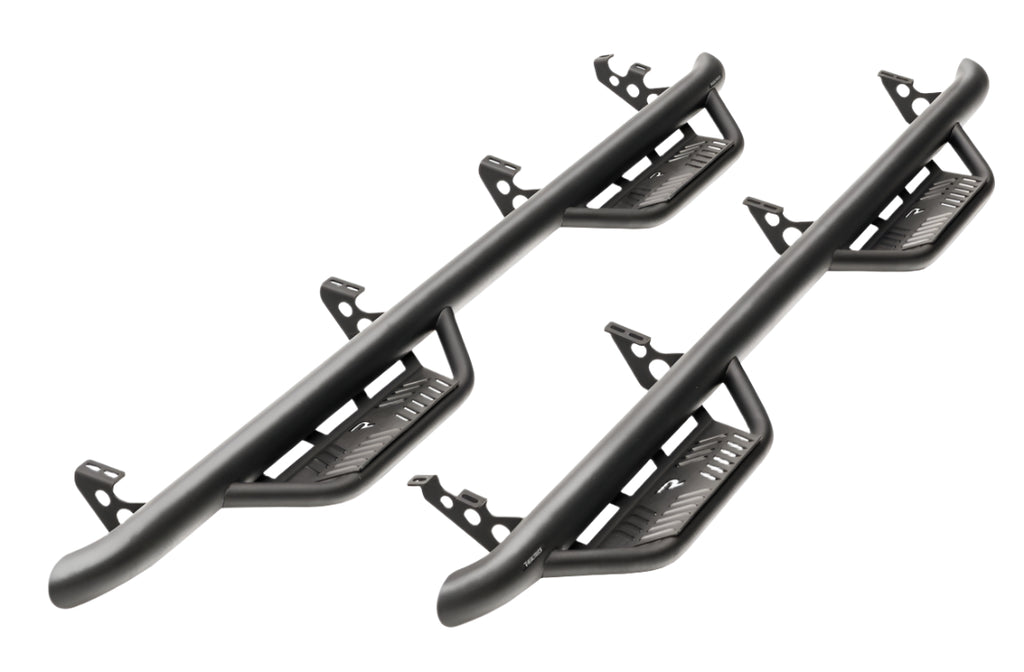 N-Fab Podium LG 99-16 Ford F-250/350 Super Duty Crew Cab - Tex. Black - 3in - Black Ops Auto Works