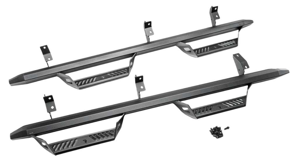 N-Fab Predator Pro Step System 05-18 Toyota Tacoma Double Cab All Beds Gas - Tex. Black - Black Ops Auto Works