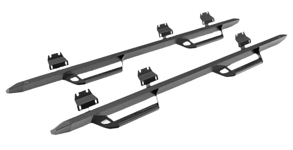 N-Fab Predator Pro Step System 15-17 Ford F-150 / Raptor SuperCrew - Tex. Black - Black Ops Auto Works