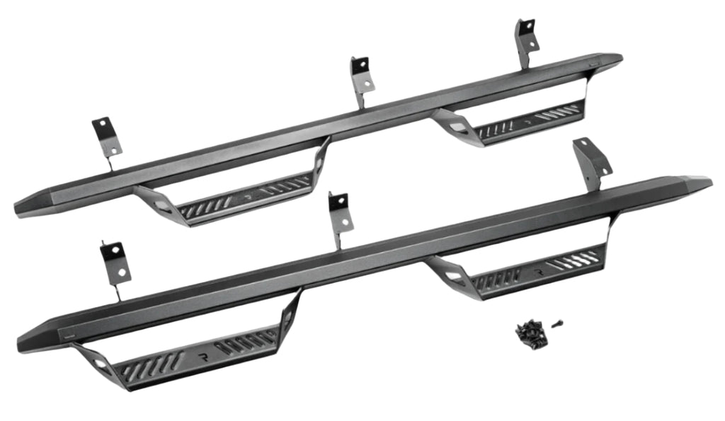 N-Fab Predator Pro Step System 2018 Jeep Wrangler JL 4 Door SUV - Tex. Black - Black Ops Auto Works