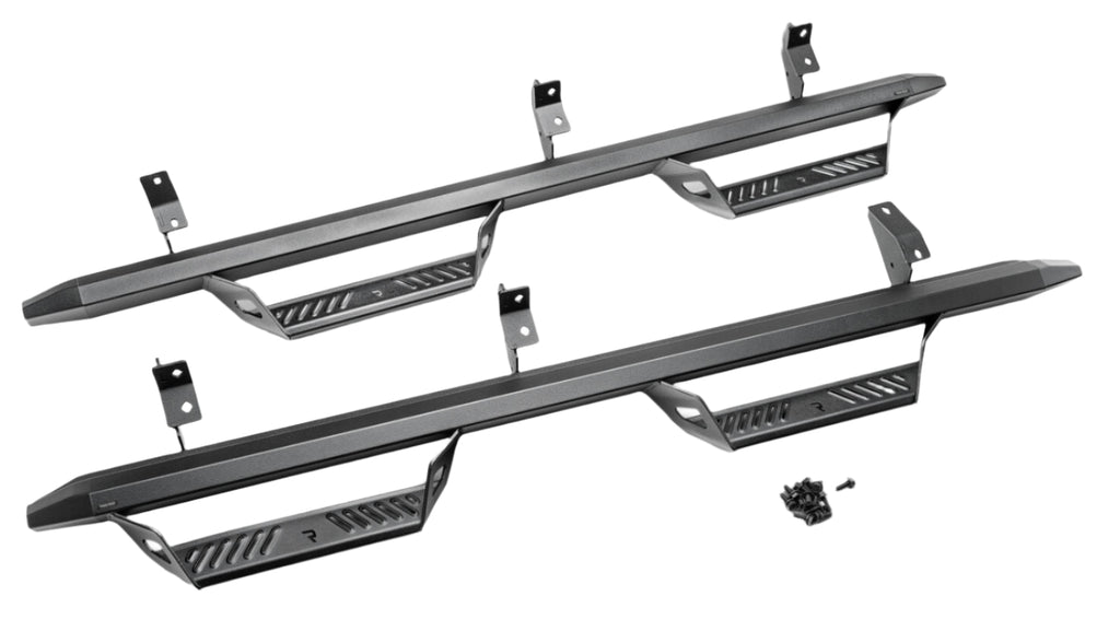 N-Fab Predator Pro Step System 2019 Jeep Wrangler JT 4DR Truck Full Length - Tex. Black - Black Ops Auto Works