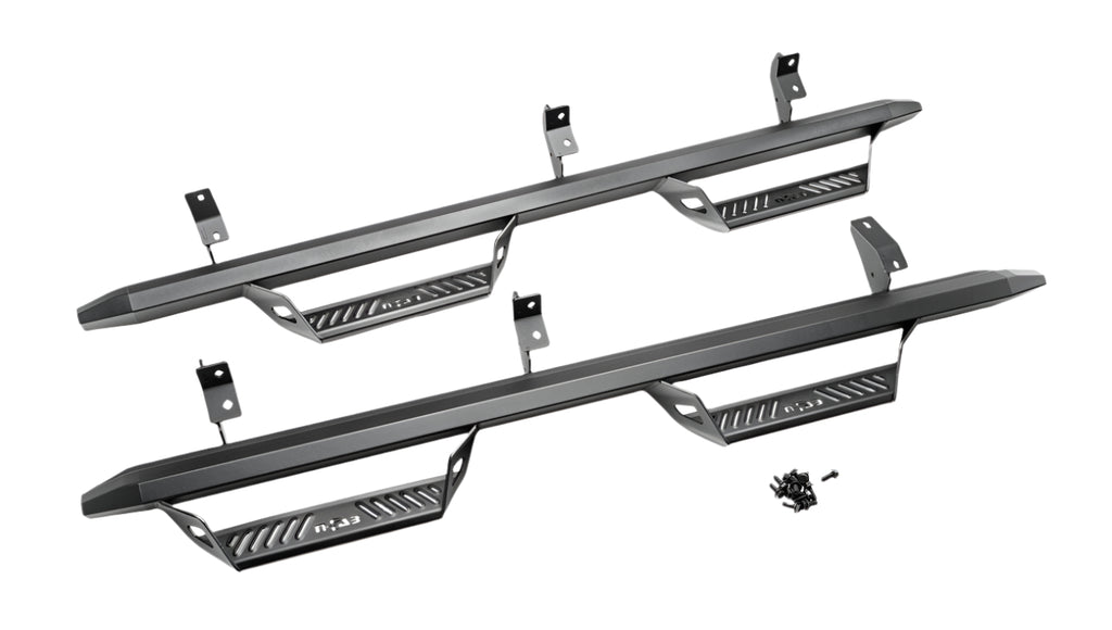 N-Fab Predator Pro Step System 2021 Ford Bronco 4 Door - Tex. Black - Black Ops Auto Works
