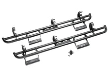 Load image into Gallery viewer, N-Fab RKR Step System 10-17 Toyota 4 Runner (Trail Edition) SUV 4 Door - Tex. Black - 1.75in - Black Ops Auto Works