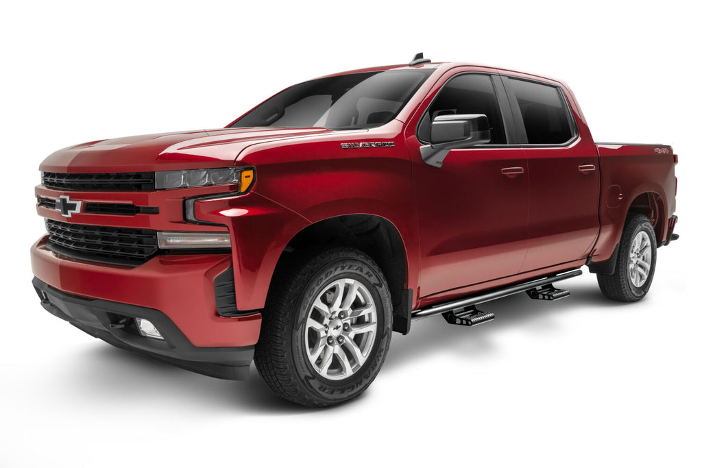 N-Fab RKR Step System 2019 Chevy/GMC 1500 Crew Cab - Cab Length - Tex. Black - 1.75in - Black Ops Auto Works