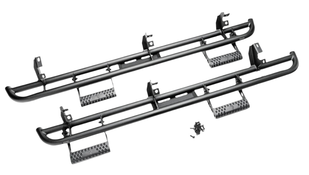 N-Fab RKR Step System 2019 Chevy/GMC 1500 Crew Cab - Cab Length - Tex. Black - 1.75in - Black Ops Auto Works