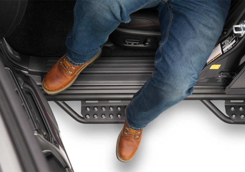 N-Fab RS Nerf Step 10-19 Toyota 4Runner (Non-Limited) 4DR - Full Length - Tex. Black - Black Ops Auto Works