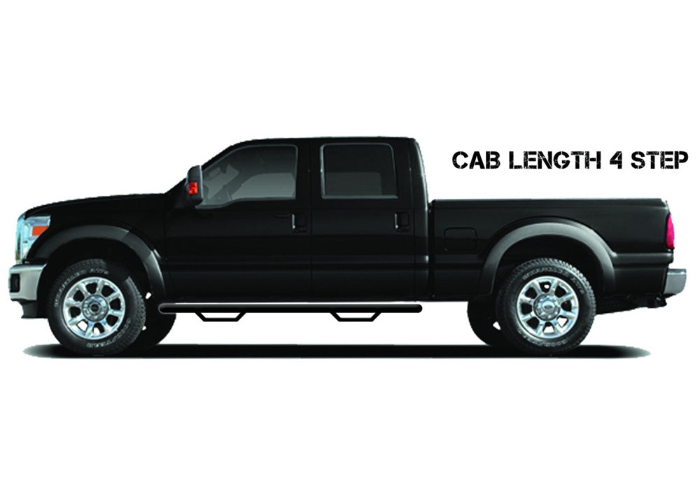 N-Fab RS Nerf Step 18-19 Jeep Wrangler JL 4DR - Full Length - Tex. Black - Black Ops Auto Works