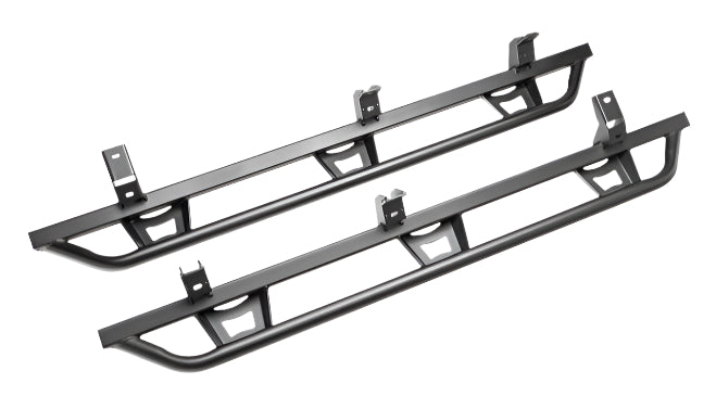 N-Fab Trail Slider Steps 2021 Ford Bronco 4 Door - Textured Black - Black Ops Auto Works