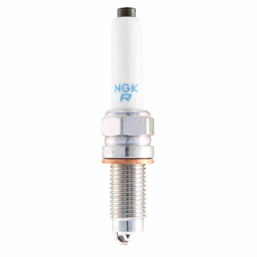 NGK Laser Platinum spark plug full view box of 4