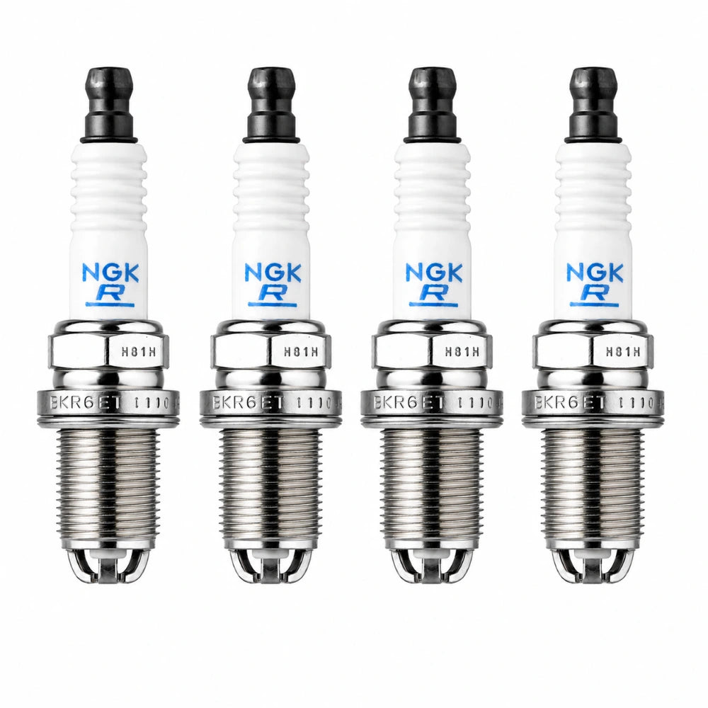 NGK Double Platinum Spark Plug for Audi/VW Box of 4 (PFR6Q) - NGK 6458