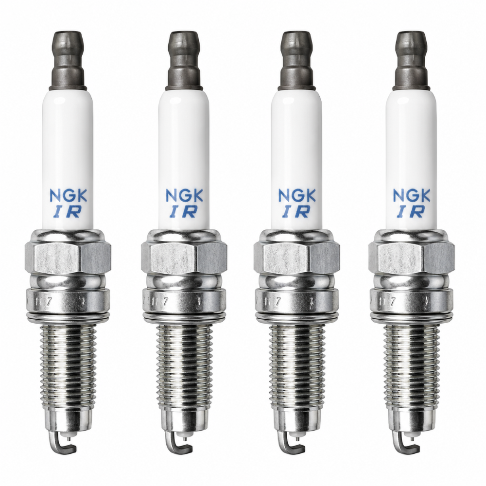 NGK Iridium/Platinum Spark Plug Box of 4 (IZKR7B) - NGK 7563