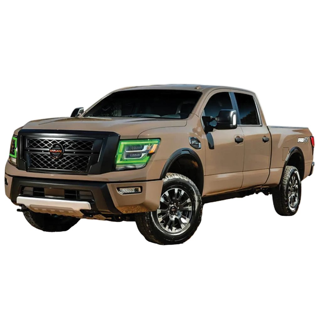 RGB Halo Kits Nissan Titan Multicolor RGBW DRL Boards (2021-2022)