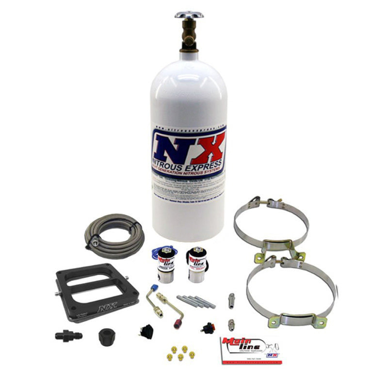 Nitrous Express Mainline 4500 Carb Nitrous Kit w/10lb Bottle, product view 1