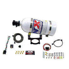 Load image into Gallery viewer, Nitrous Express 11-15 Ford Mustang GT 5.0L Coyote 4 Valve Nitrous Plate Kit (50-200HP) w/10lb Bottle - Black Ops Auto Works