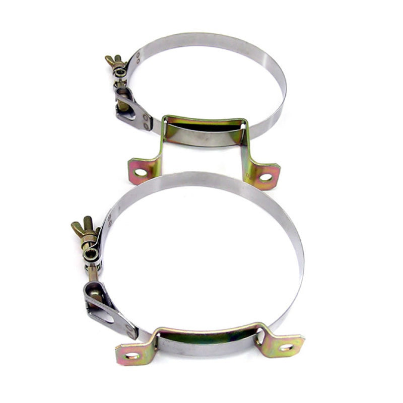 Nitrous Express 5lb Stainless Steel Bottle Brackets, product view 3